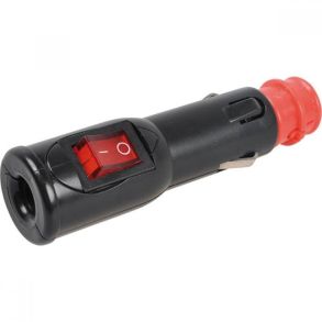 Hanstik M/ ON/OFF DIN STR. - 12-24 VOLT - MAX. 8 AMP