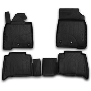 Gummimtte st med kant - TOYOTA LC200 2015-> 4 stk.