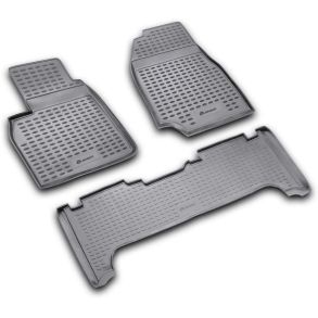 Gummimtte st med kant - TOYOTA Land Cruiser 100 1998-2007 3 stk.