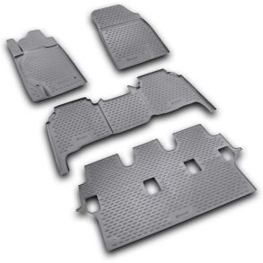 Gummimtte st med kant - TOYOTA Land Cruiser 200 11/2007 4 stk.