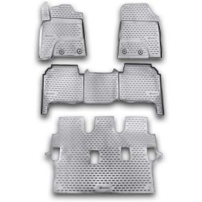 Gummimtte st med kant - TOYOTA Land Cruiser 200 2012-2015 4 stk.