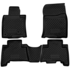 Gummimtte st med kant - TOYOTA Land Cruiser Prado short 5-sdet 12/2009-2013 4 stk.