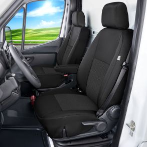 Skrddersyet sdeovertrk 1+1 - Mercedes Sprinter (W907) rg. 2018->