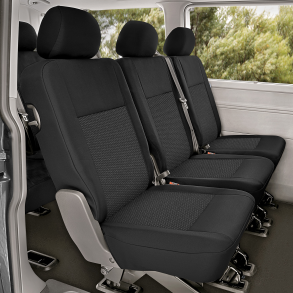 Skrddersyet sdeovertrk - 2. eller 3. Bagsde - VW Transporter T6 rg. 2015->