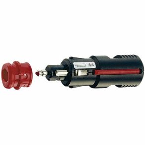 Hanstik 12/24V - M/ 8 Amp Sikring