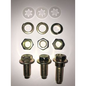 Monteringskit Til Sikkerhedssele 12 dele - 11x23/ 11x24 mm. Gevind