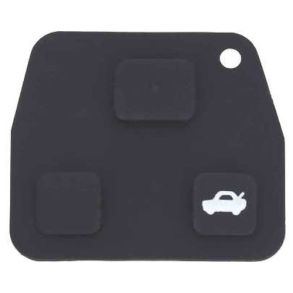 Rubber pad - Toyota - 3 buttons