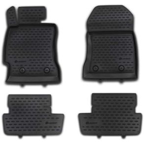 Gummimtte st med kant - TOYOTA GT 86 2012-> 4 stk.