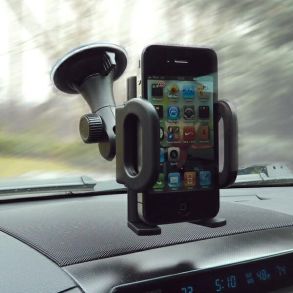 Mobilholder Med Sugekop Universal - Justerbar 360 - 45-110 mm