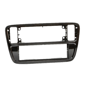Radioramme 1DIN Piano Blank Sort - VW UP / Seat Mii / Skoda Citigo �rg. 2011->2017