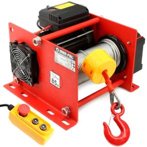 Wiretalje elektrisk 500/999 kg. - 230V wiretalje med induktionsmotor - Wirel�ngde 30 meter