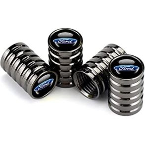 Ventilh�tter Ford Sort - Sort Logo - 4 stk