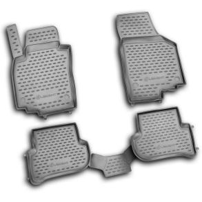 Gummimtte st med kant - SKODA Yeti 03/2009-2017