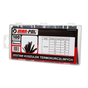 Krympeflex sortiment 1,5-13 mm - Universal - 100 stk.