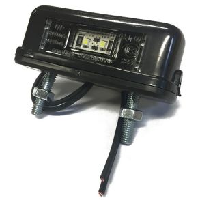 Nummerpladelygte LED 12V/24 82,5x31x39 mm.