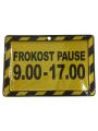 Advarselsskilte M/ Sjove citater